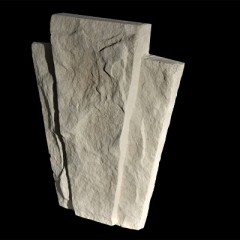 18" Double Face Keystone