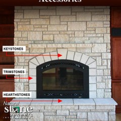 Hearth, Key and Trim (Natural Stone)