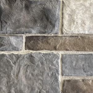 Bayside Hackett Stone  w/ White Grout