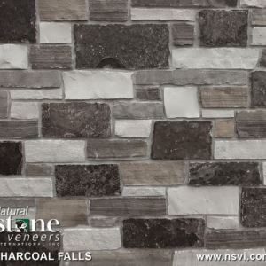 Charcoal Falls  (Thin Veneer or Full Thickness)