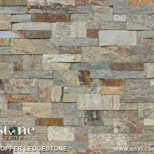 Copper Ledgestone (Thin Veneer Only)