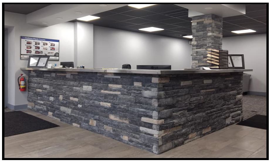 Cosmic Grey Castle Stone Natural Thin Veneers Products, Grey